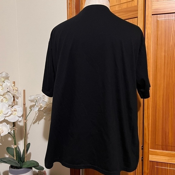 Romwe Large Graphic Tee Motorcycle Los Angeles Oversized Streetwear Bikercore - Picture 4 of 6